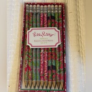 Lilly Pulitzer Assorted Patterned Pencil Set